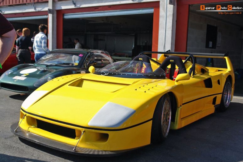 Illustration for article titled The Story Of The Ferrari F40 LM That Lost Its Top